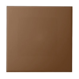 Anpassbare einfache Mid Brown Tile Fliese