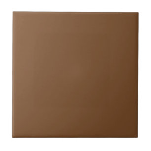 Anpassbare einfache Mid Brown Tile Fliese