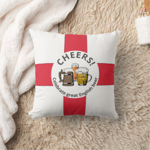 Anpassbare ENGLAND FLAG Biere Kissen