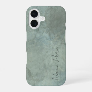 Anpassbare erdige elegante Handyhülle iPhone 16 Hülle