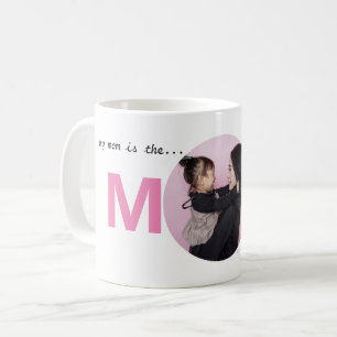 Anpassbare Foto-WeltBeste Mama-Rosa Kaffeetasse