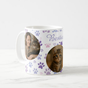 Anpassbare Fotos Druckauflage Tasse für Begleiter