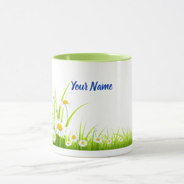 Anpassbare Frühlingsdampf Tasse (Zentrum)