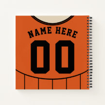 Anpassbare Fußball Fußball-Jersey-Notebook
