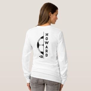 Anpassbare Fußball-Mutter-Club-Spieler-Nummer-Name T-Shirt
