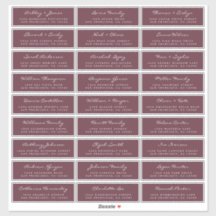 Anpassbare Gästeschriften für Hochzeiten