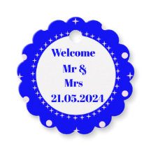 Anpassbare Gastgeschenk Hochzeit-Tags.