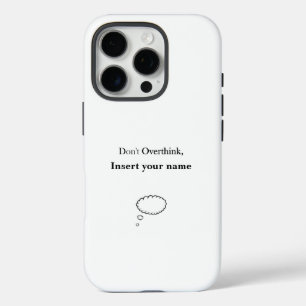 Anpassbare Gestaltung nicht überdenken iPhone 16 Pro Hülle