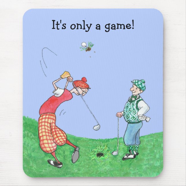 Anpassbare Golf-Mousepad Mousepad (Vorne)