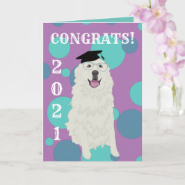 Anpassbare Great Pyrenäen Abschluss Card Karte