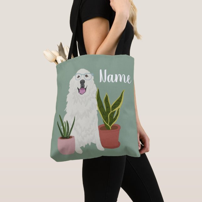 Anpassbare große Pyrenäen Tasche (Von Nahem)