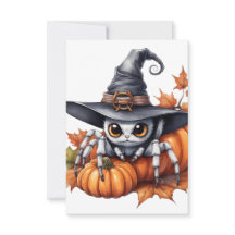 Anpassbare Halloween-Antwortkarte