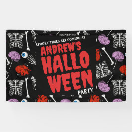Anpassbare Halloween-Banner - Fügen Sie Ihren Text Banner