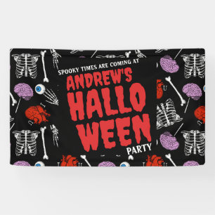 Anpassbare Halloween-Banner - Fügen Sie Ihren Text Banner