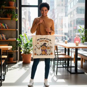 Anpassbare Halloween Capybara Funny "Cappy Crew" Tragetasche