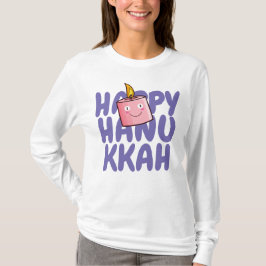 Anpassbare Happy Hanukkah T-Shirt