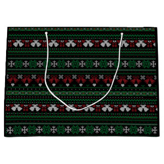 Anpassbare Hintergrundfarbe Meine Glocken sind gew Große Geschenktüte