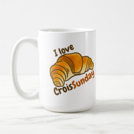 Anpassbare I-Liebe CroisSunDay Kaffeetasse