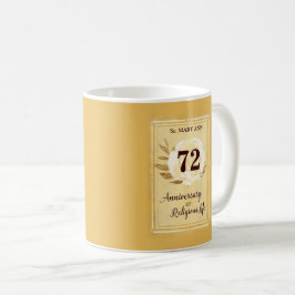 Anpassbare Jahrestag des religiösen Lebens Nun Kaffeetasse