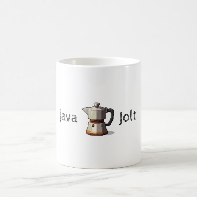 Anpassbare Java Jolt-Tasse Kaffeetasse (Mittel)
