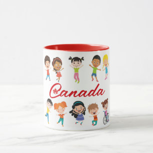 Anpassbare Kanada Vielfalt Inklusion Tasse