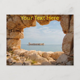 Anpassbare Kizkalesi, Türkei Postkarte