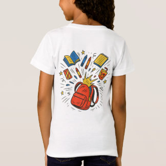 Anpassbare Kleidung | Zurück zur Schule T-Shirt
