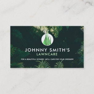 Anpassbare Landschaften an Slogans Business Cards Visitenkarte