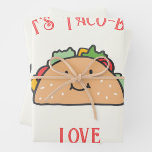 Anpassbare Liebe Geschenkpapier Set