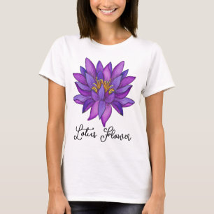 Anpassbare Lotus-Blume T-Shirt