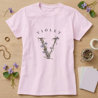 Anpassbare Minimalistische Initial 'V' Elegant
