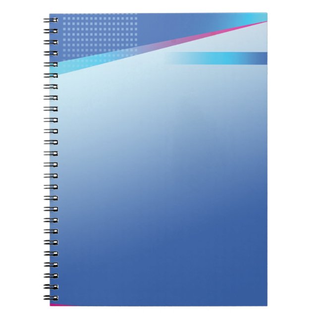 Anpassbare monochrome Erinnerungen-Notebooks Notizblock (Vorderseite)