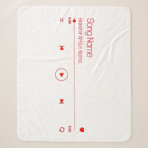 Anpassbare Musik Sherpadecke