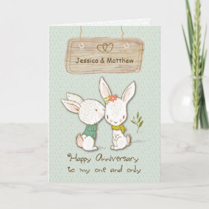 Anpassbare Namen für den Ehegatten Karte