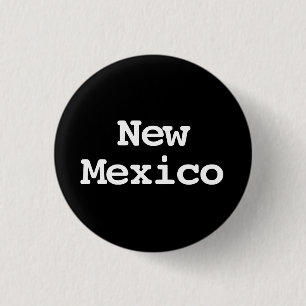 Anpassbare New Mexico-Typografie 2 Button