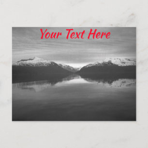 Anpassbare Nordnorwegen-Küste Postkarte
