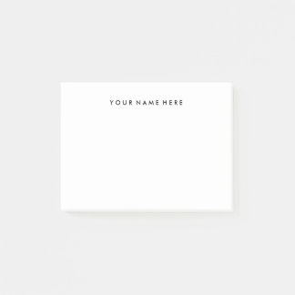Anpassbare Note Post-it® Pad in Schwarz Post-it Klebezettel