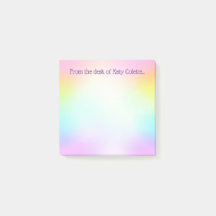 Anpassbare Nudeln-Regenbogen-Post Post-it Klebezettel