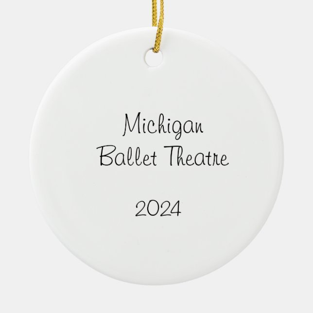 Anpassbare Nutcracker Party Boy/Fritz/Party Vater Keramik Ornament (Vorne)