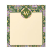 Anpassbare Oliven- und Lavendelöl Azulejos Notepad