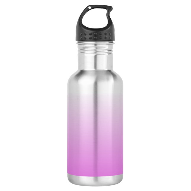 Anpassbare Orchid Ombre Trinkflasche (Vorderseite)