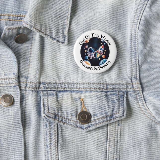 Anpassbare "Out of This World"-Schaltfläche zum Ge Button (Beispiel)