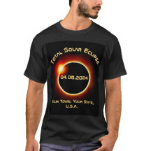 Anpassbare Personalisierte INSGESAMT SOLAR ECLIPSE