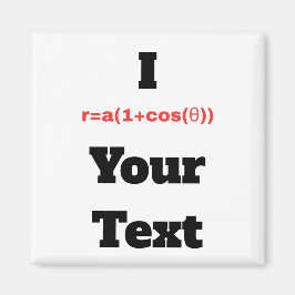 Anpassbare Polargleichung (I Herz) Magnet