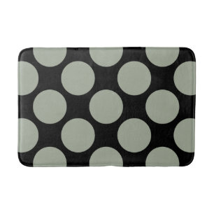 Anpassbare Polka Dots Muster für jede Farbe auf sc Badematte