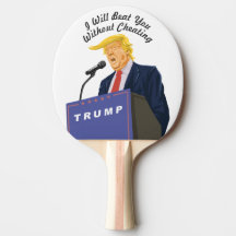 Anpassbare Präsident Trump schlägt Sie