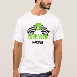 Anpassbare Racing-Flags T-Shirt