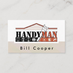 Anpassbare Reparatur von Handyman-Zuhause Visitenkarte