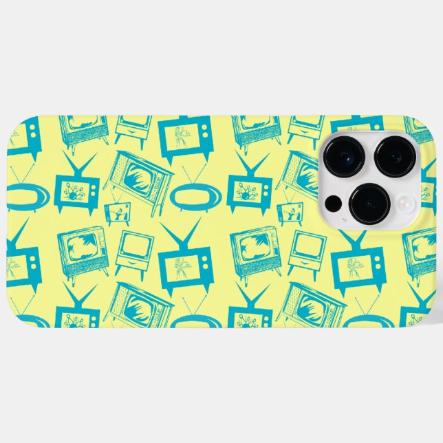 Anpassbare Retro-TVs Case-Mate iPhone 14 Pro Max Hülle (Rückseite (Horizontal))