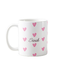 Anpassbare rosa Wasserfarbenkeile